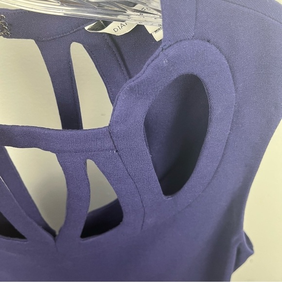 Diane Von Furstenberg DVF Amy Sheath Dress in Purple Haze Women’s Size 4‎ - Picture 10 of 13